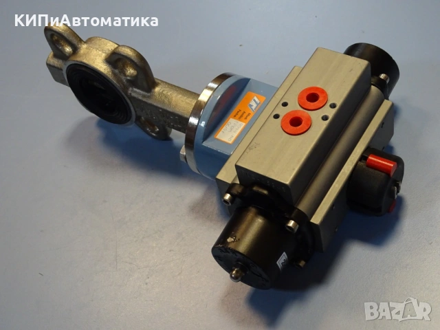 бътерфлай клапа с двойнодействаща пневматична задвижка TTV 4044-ND PN10-16 DN32-40, снимка 11 - Резервни части за машини - 53176635