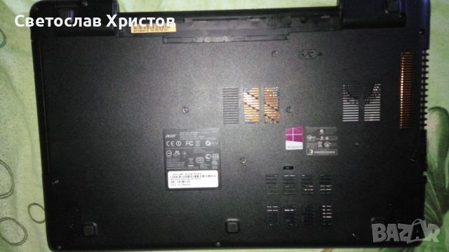 Продавам неработещ лаптоп Acer E5-571G за части, снимка 5 - Части за лаптопи - 45468158