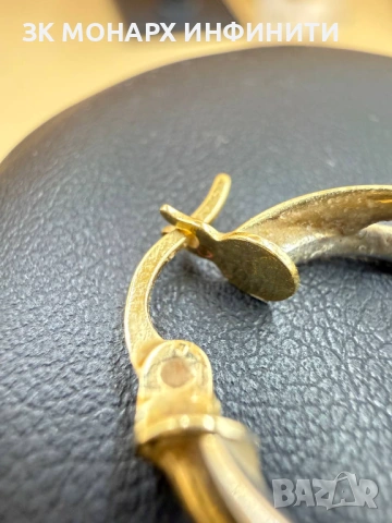 Златни обеци /585/, снимка 5 - Обеци - 53405376