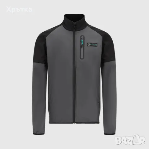 Mercedes AMG F1 Softshell - Оригинално мъжко яке размер M, L, снимка 1 - Якета - 48984360