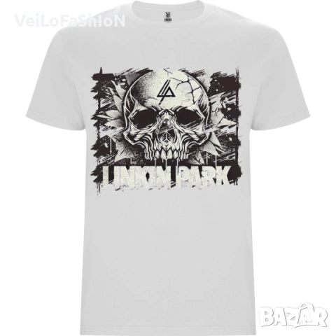 Нова мъжка тениска на музикалната група Linkin Park, два цвята, снимка 2 - Тениски - 50442076