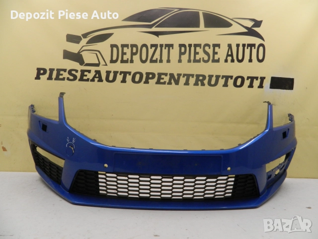 Предна броня Skoda Octavia RS / VRS facelift, 2017, 2018, 2019, 2020, оригинален код 5E0807221AA