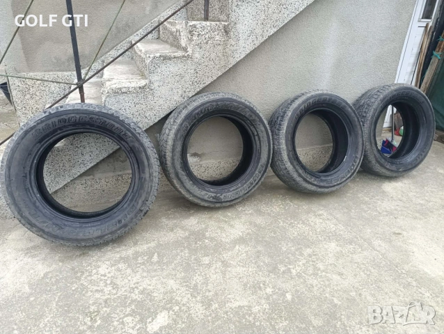 4бр Летни гуми bridgestone dueler h t 265 60 r18 110h