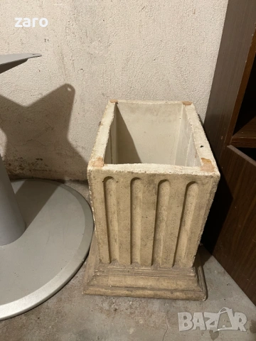 Масивна кръгла маса за беседка, помещение, снимка 5 - Маси - 54099607