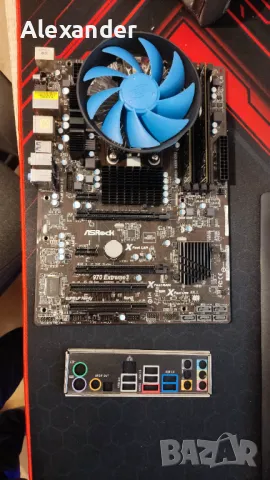 Motherboard Asrock 970 EXTREAM 3 + CPU + RAM+ DEEPCOOL