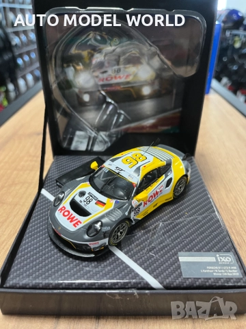Колекционерски модел метална количка IXO MODELS PORSCHE 911 GTR 24 SPA