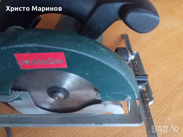 Ръчен циркуляр Metabo ks54sp, снимка 3 - Други инструменти - 47565288