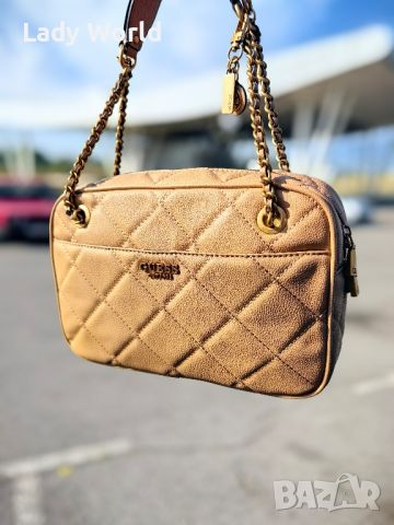 GUESS ABEY ОРИГИНАЛНА нова дамска чанта, снимка 6 - Чанти - 28449643