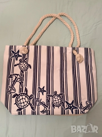 Плажна чанта - нова