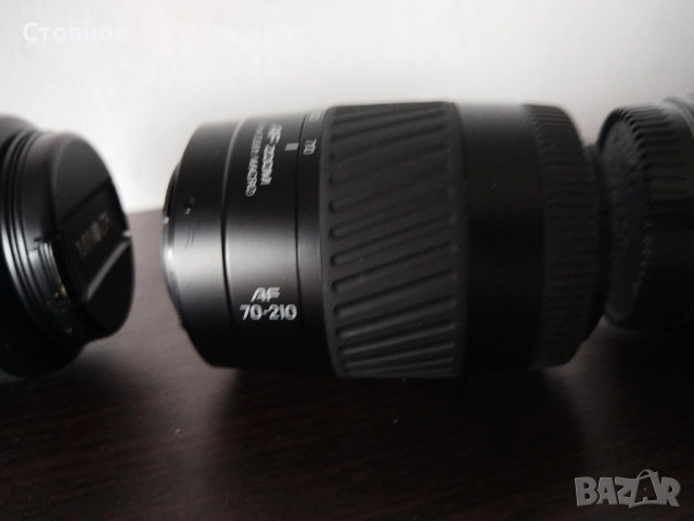Обективи MINOLTA 70mm:80mm:200mm Japan, снимка 7 - Обективи и филтри - 48374213