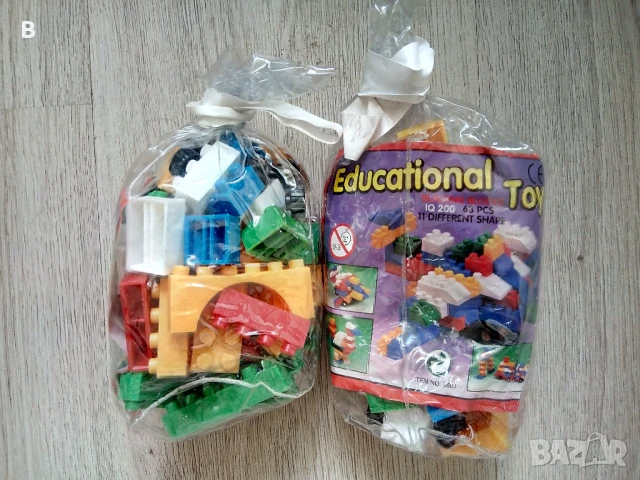 Конструктор кубчета за деца над 3г. 63 части