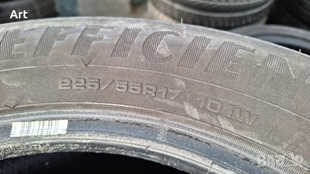 4бр 225 55 17 летни , снимка 2 - Гуми и джанти - 53890430