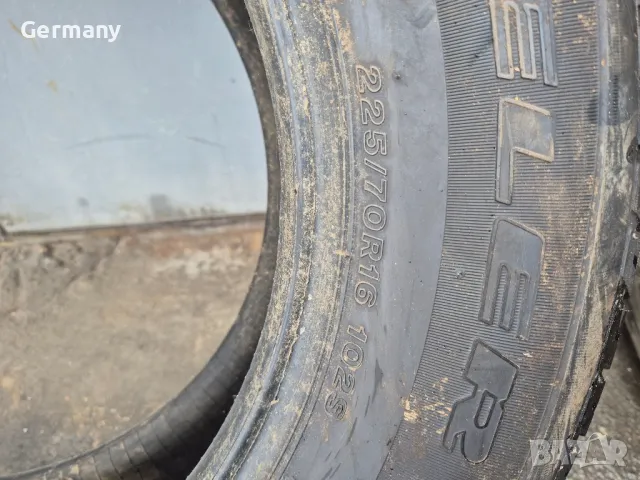 bridgestone гуми 225/70r16, снимка 8 - Гуми и джанти - 48662031