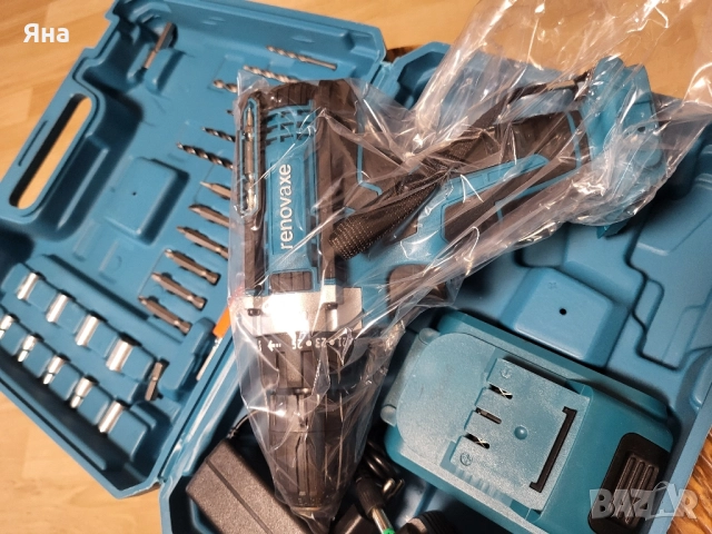 Комплект бормашина с двойна батерия и безчетков мотор за точност и мощност във всеки детайл, снимка 4 - Бормашини - 52307474