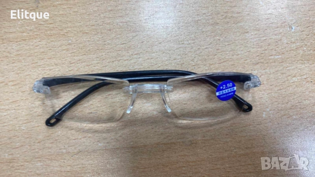 Дизайнерски диоптрични очила за четене с автоматично регулиране и защита от синя светлина, снимка 3 - Слънчеви и диоптрични очила - 52591876
