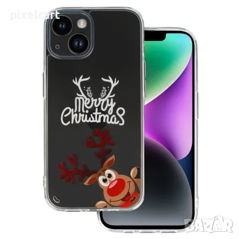 Удароустойчив калъф Christmas за iPhone 13, Merry Christmas, снимка 1 - Калъфи, кейсове - 48010243