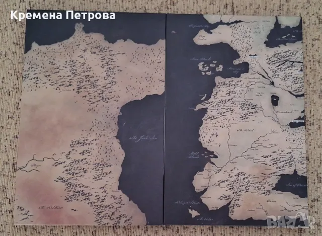 Сенки за очи Revolution X Game of Thrones сенки палитра Westeros Map 48 цвята

, снимка 3 - Декоративна козметика - 47092740