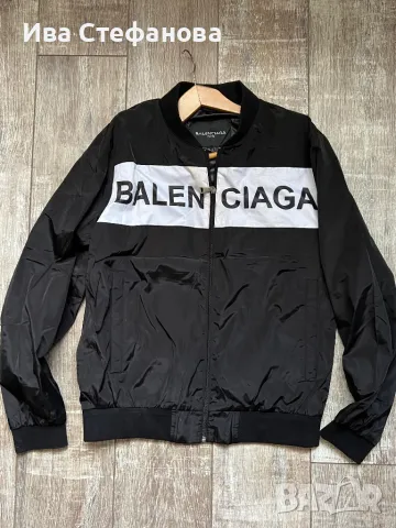 Марково спортно елегантно  BALENCIAGA  преходно яке Balenciaga  Баленсиага, снимка 4 - Спортни дрехи, екипи - 48214389