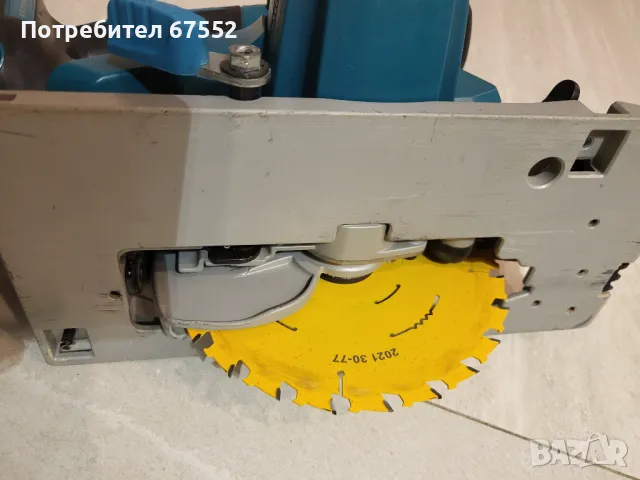  Безчетков циркуляр Makita DHS680. Само тяло, цената е крайна!, снимка 5 - Други инструменти - 49374754