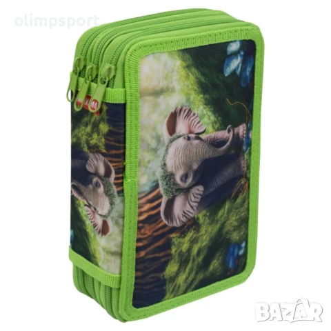 Несесер ученически, шит, с 3 отделения, всяко от които разполага с цип за затваряне. , снимка 8 - Ученически пособия, канцеларски материали - 51376856