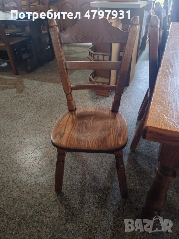 Трапезни комплекти от масивно дърво, снимка 3 - Маси - 54213175