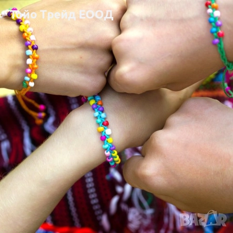 Комплект за изработка на гривни, снимка 6 - Образователни игри - 52671228