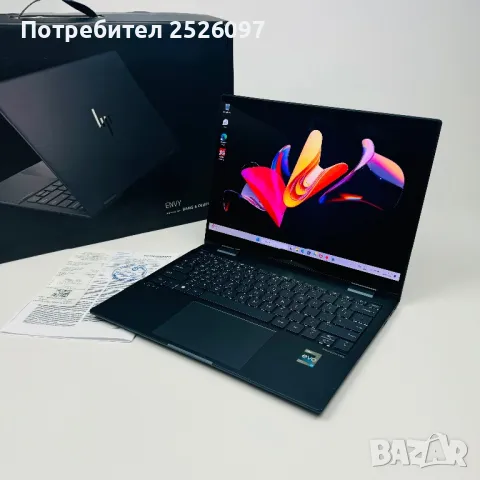 Технополис HP Envy 360/2.8K OLED Touch/i7-1250U/16GB LPDDR4X/1TB NVMe/, снимка 2 - Лаптопи за работа - 46821773