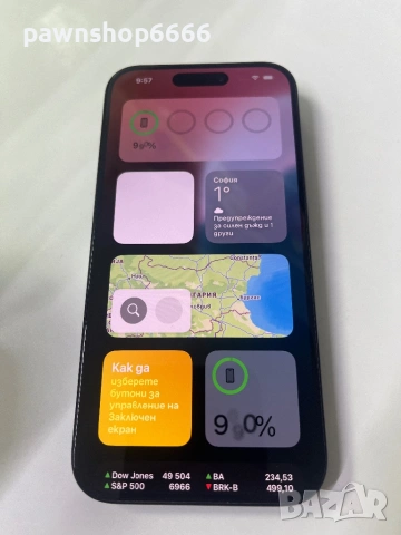 Iphone 15 PRO 256GB /  94% battery, снимка 6 - Apple iPhone - 53051213