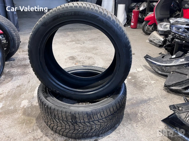 Зимни гуми 5бр Hankook Winter Icept 255/45 R20 105V, снимка 4 - Гуми и джанти - 52174338