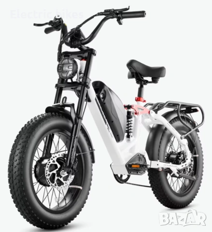 Електрически велосипед Eahora LUNA II – 48V 20Ah | 1000W, Fat Bike 20", снимка 2 - Велосипеди - 53171508