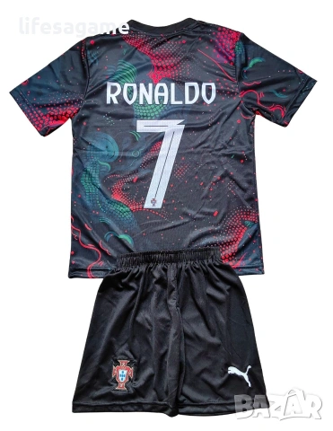 Детски футболен екип Португалия Роналдо комплект Portugal Ronaldo