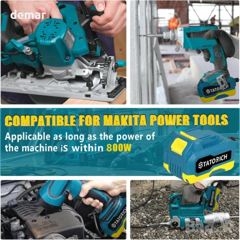 800W AC 220V/230V-18V/20VDC Захранващ конвертор-адаптер 40A, интерфейс 18V, снимка 6 - Други инструменти - 50594162