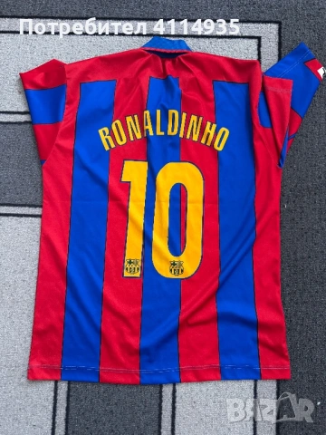 Тениски барселона роналдиньо , снимка 4 - Футбол - 54293688