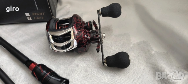 Ултра лайт карбонов спининг 180см. комплект с байткаст макара, снимка 2 - Въдици - 53861476