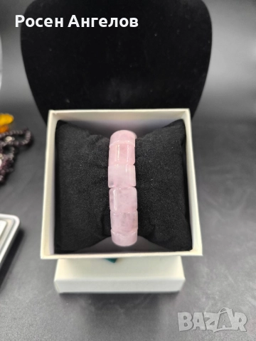 Розов Кварц , снимка 3 - Гривни - 52377099