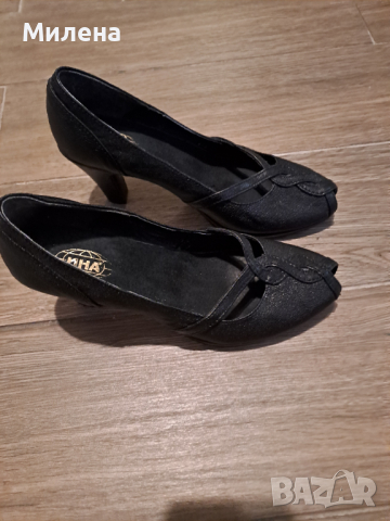 Нови дамски обувки естествена кожа, снимка 1 - Дамски обувки на ток - 45005019