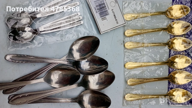 Прибори за хранене+ Мачете в кания, снимка 5 - Прибори за хранене, готвене и сервиране - 54287063