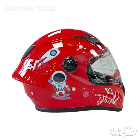 Детска каска Mercado Trade, S и M, Жълт, Розов, Син и Червен, снимка 17 - Аксесоари и консумативи - 50593123