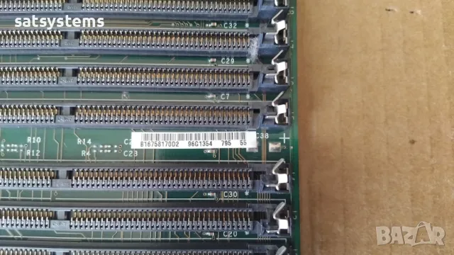 IBM 96G1354 8x Slot 72-pin SIMM Riser Card