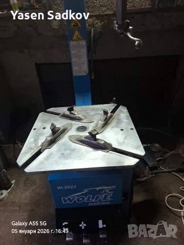 Баланс и демонтажна машина, снимка 10 - Други машини и части - 54243065