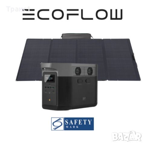 EcoFlow400W сгъваем соларен панел