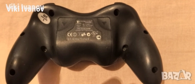 PS2-Безжичен джойстик LOGITECH, снимка 2 - Джойстици и геймпадове - 52943059