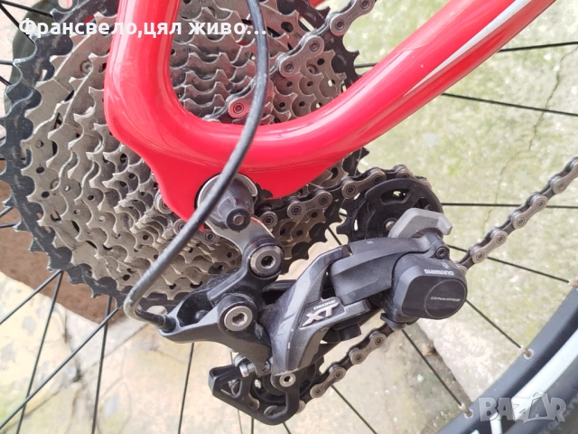 27.5 цола карбон велосипед колело размер 46,1 по 11 скорости , снимка 6 - Велосипеди - 53493602