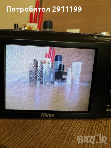 Фотоапарат Nikon 12,2Mp (+подаръци), снимка 4 - Фотоапарати - 52106876