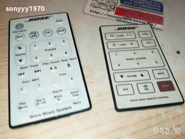 bose-remote control внос swiss 0705240820, снимка 16 - Аудиосистеми - 45614215