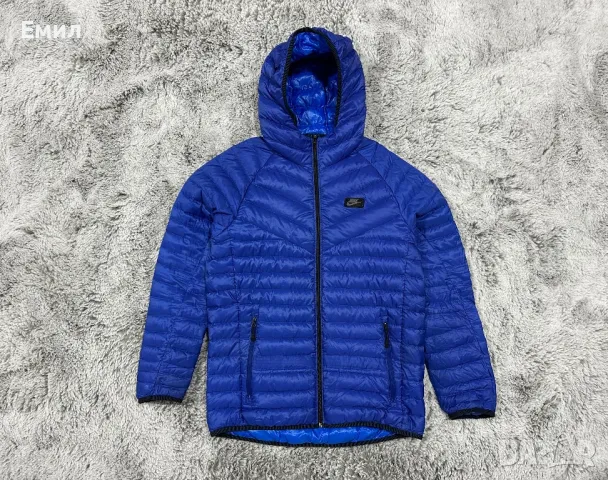 Мъжко пухено яке Nike Guilt Tech Hodded Jacket, Размер М, снимка 1 - Якета - 49091111