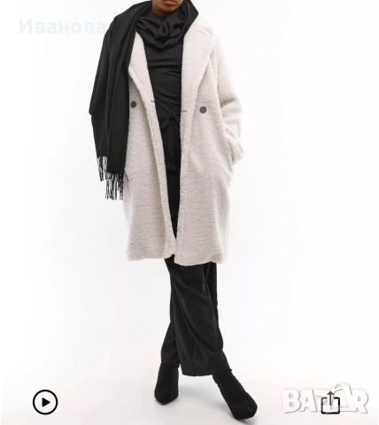 Дамско палто Teddy, снимка 4 - Палта, манта - 53593760