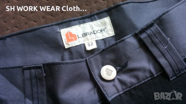 L.Brador 1842PB Stretch Work Trousers размер 52 / L работен панталон W4-148, снимка 13 - Панталони - 45627218