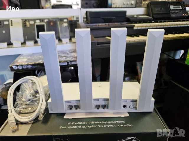 Ритер ZTE T3000 В отлично техническо и визуално състояние., снимка 7 - Рутери - 52005915