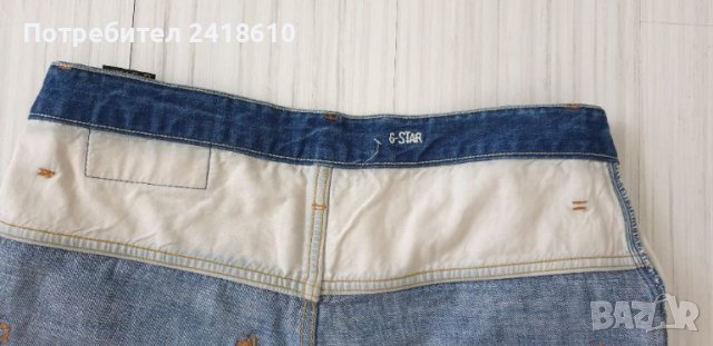 G - Star Arc Loose Short Jeans Mens Size 32 ОРИГИНАЛ! Мъжки Къси Дънкови Панталони!, снимка 14 - Къси панталони - 46448005